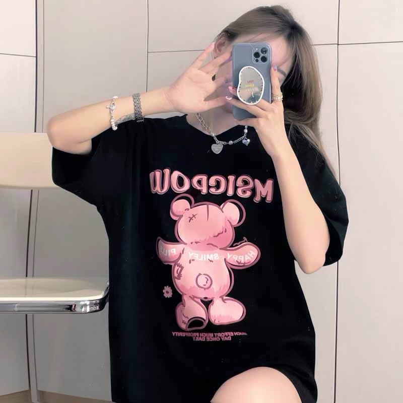 Áo Thun Unisex In Hình Gấu Msicrow