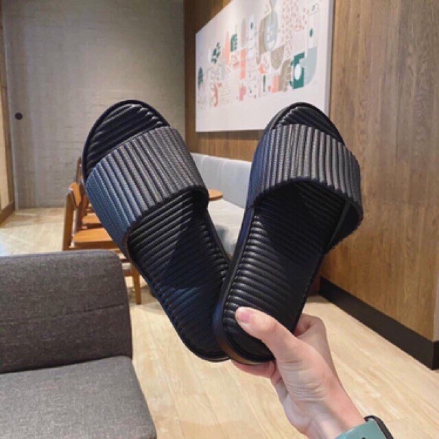 [Tặng dây giày] Dép Lê Sọc 4 Màu Siêu Hot