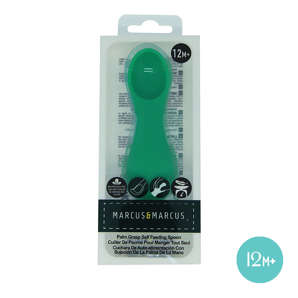 Thìa ăn dặm silicon cho bé Marcus & Marcus, từ 6 tháng - Ollie