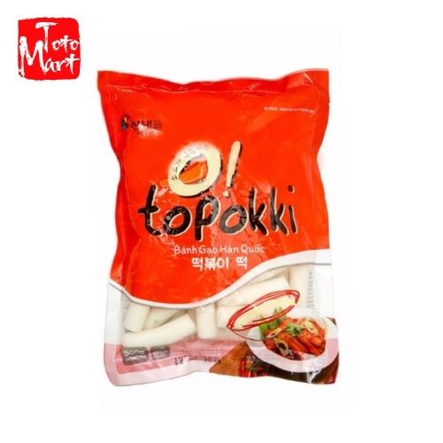 Bánh gạo tokbokki Hàn Quốc dạng thỏi - Sannadle