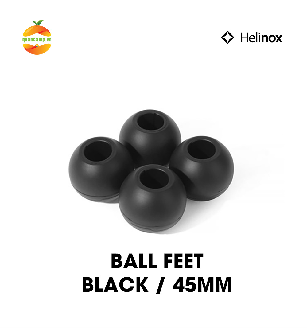 [HCM]Phụ kiện chống trượt ghế Helinox ball feet [4pcs] - Màu đen