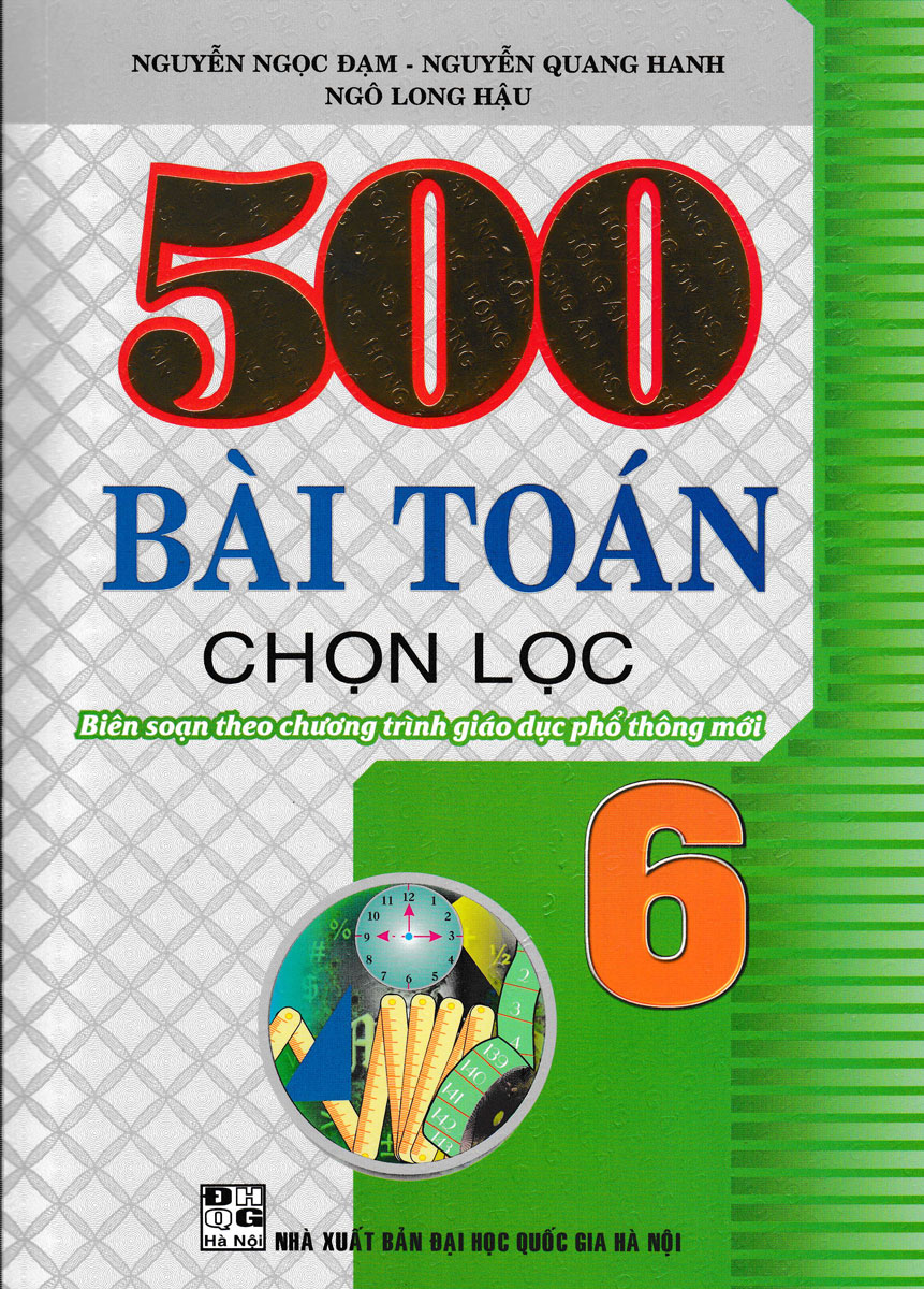 Sách tham khảo - 500 bài toán chọn lọc lớp 6 - ntbooks