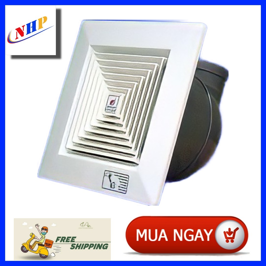 [HCM]Quạt hút thông gió âm trần 1 chiều Onchyo có ống gió