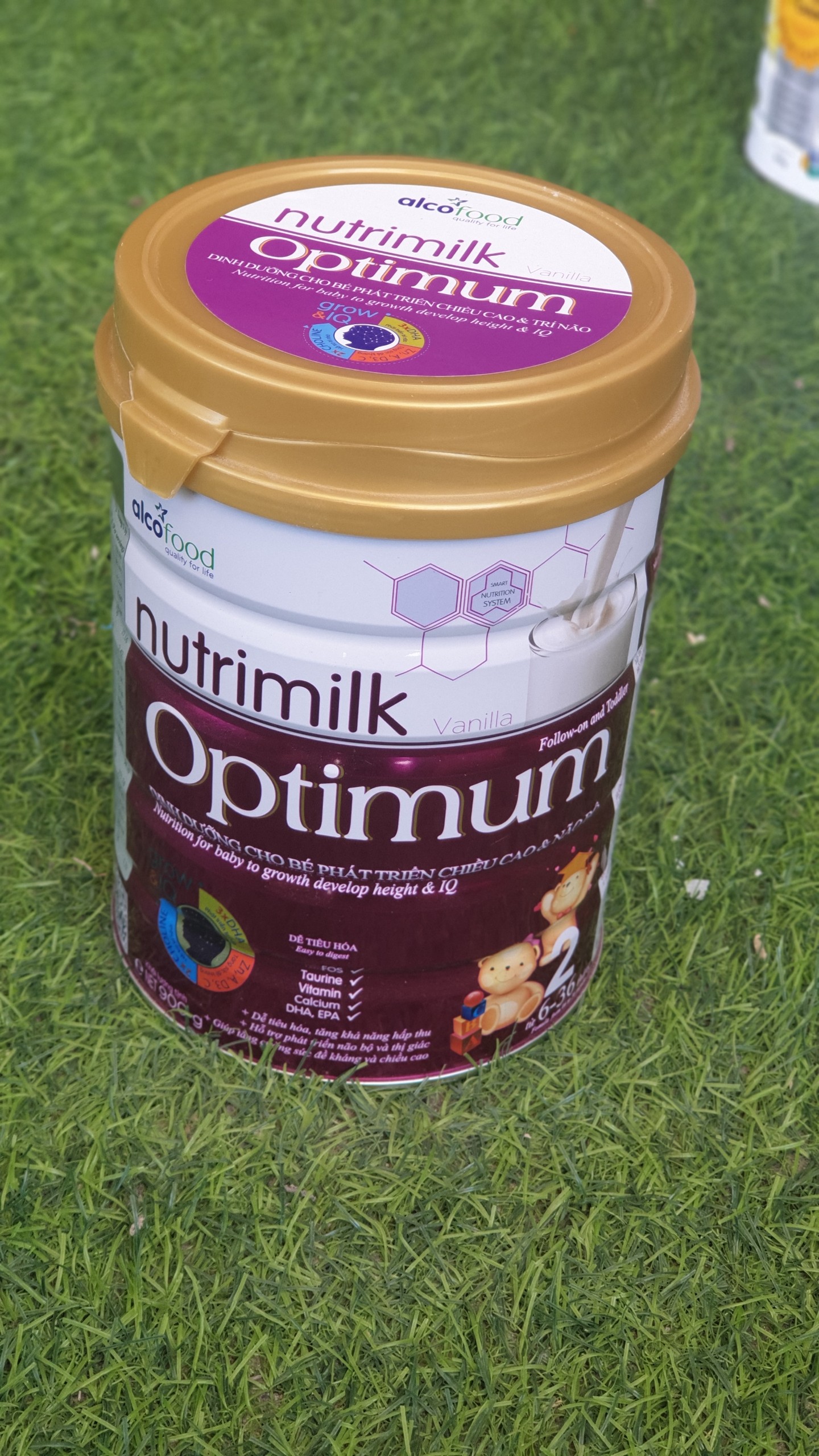 Sữa bột nutrimilk Optimum phát triển chiều cao, cân nặng (900g)