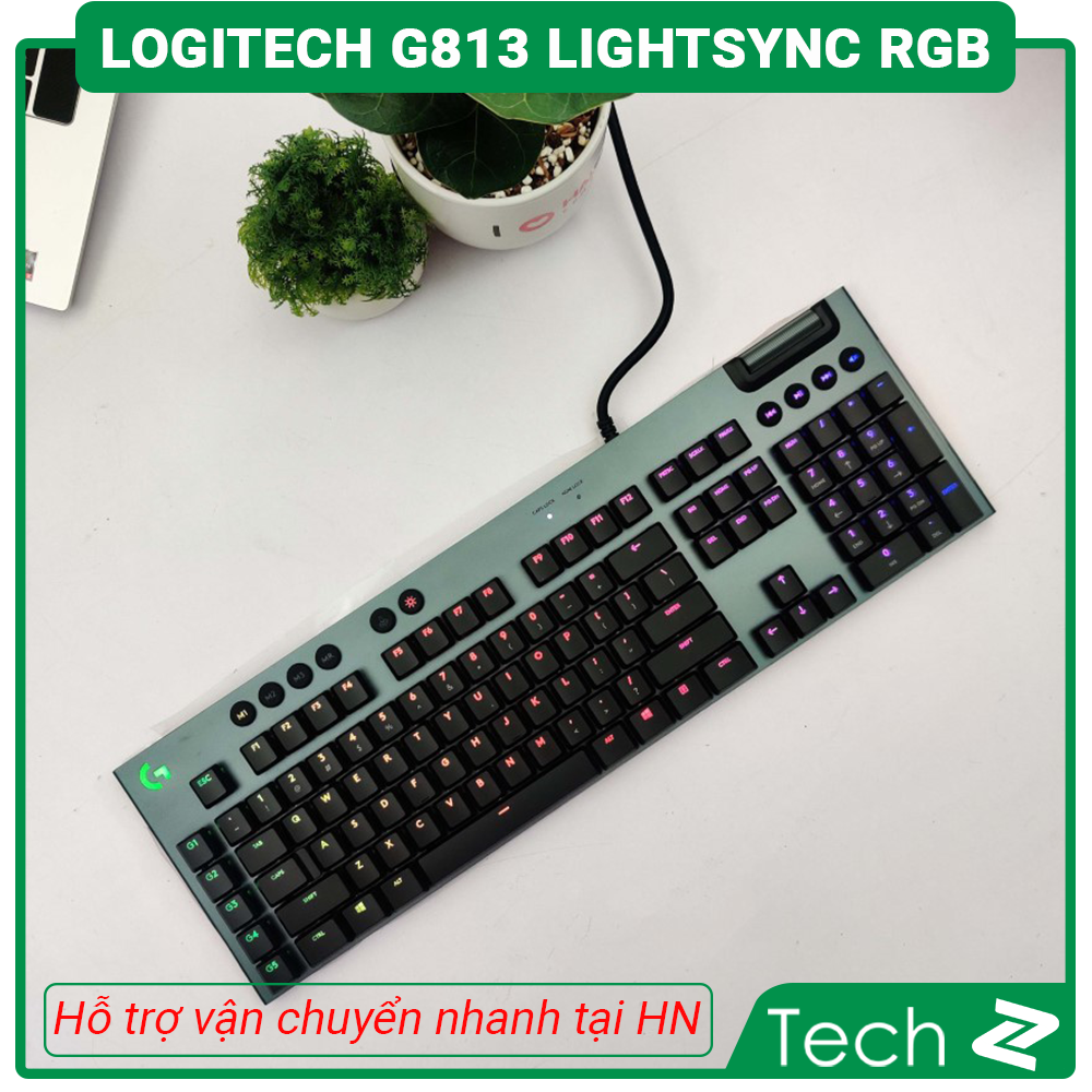 Bàn Phím Cơ Logitech G813 Lightsync RGB
