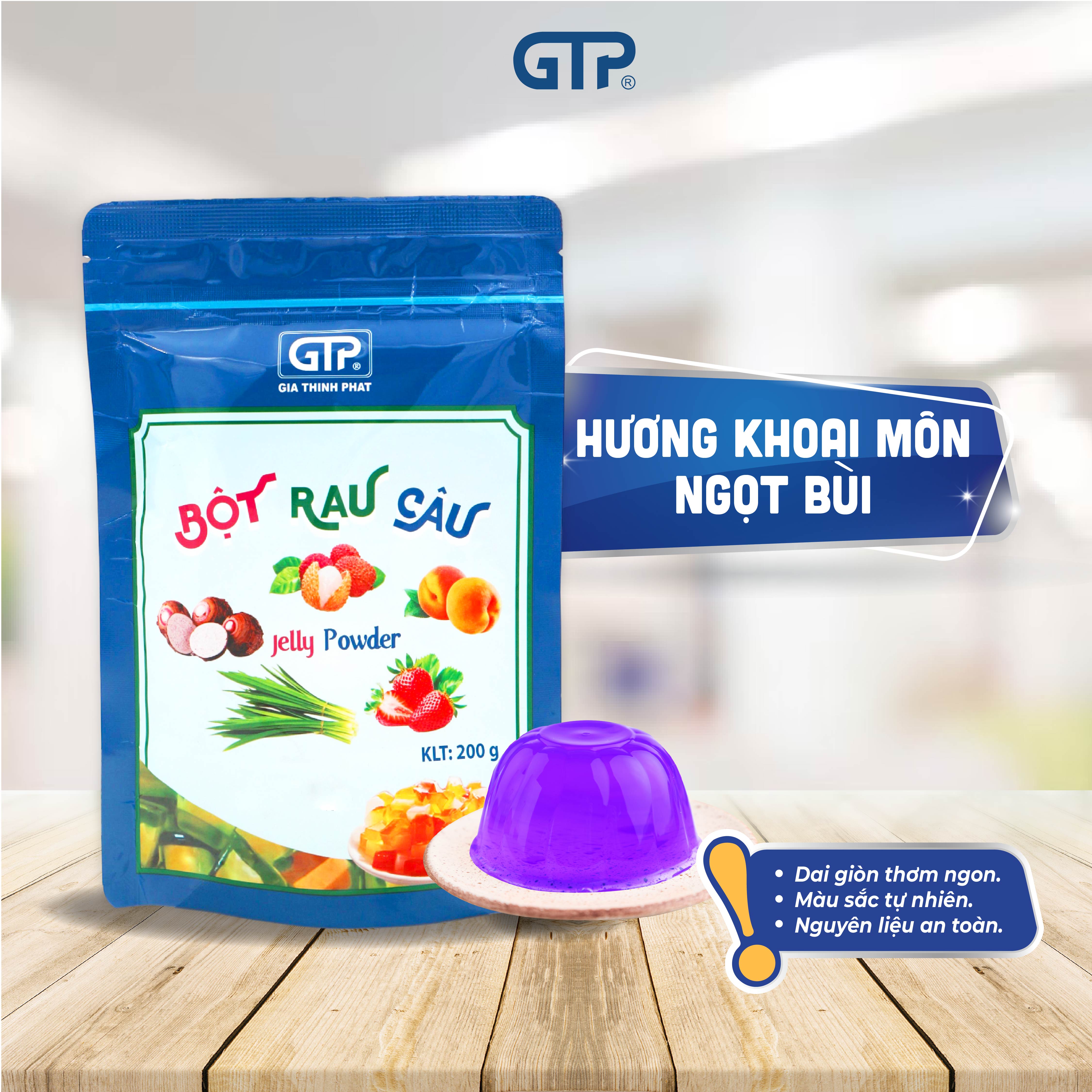 Bột Rau Câu hương Khoai môn GTP (200g/gói)