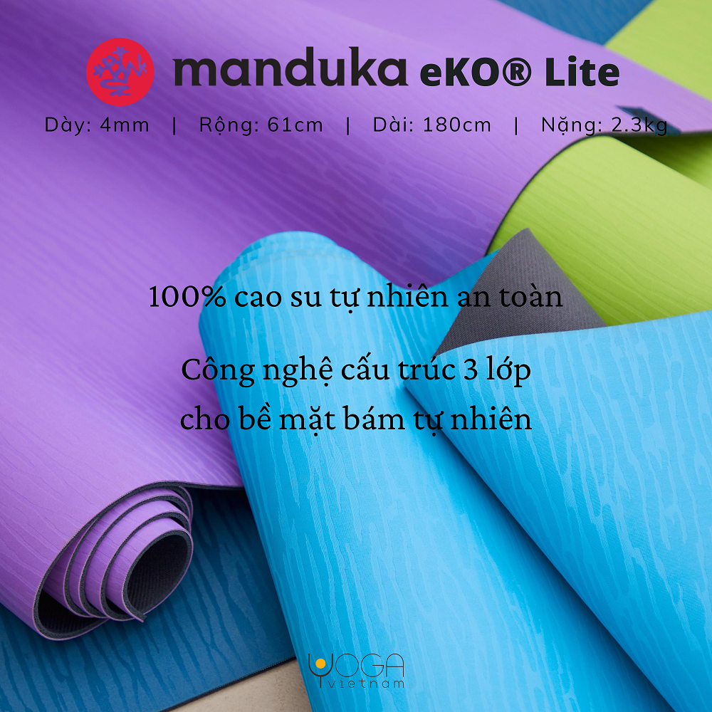 Thảm tập yoga MANDUKA EKO® LITE 4mm