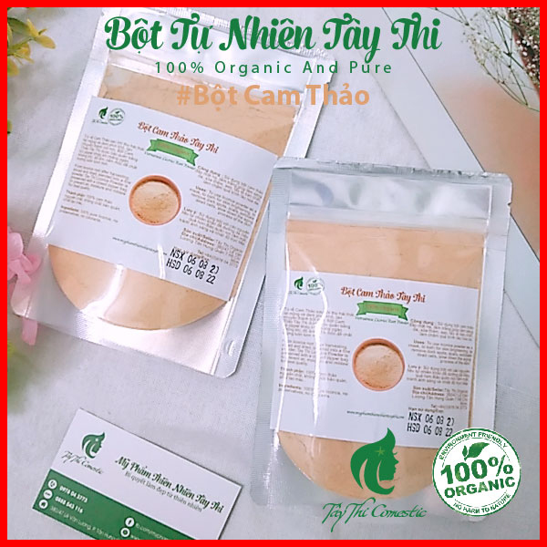 Bột Cam Thảo Nguyên Chất Tây Thi Gói 100 gram