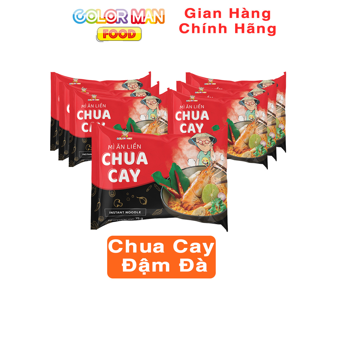BÁO GIÁ MÌ GÓI NGON NGON TÔM CHUA CAY 70G | Shopee Lazada Sendo Tiki mới nhất 68 Mì Gói Chua Cay Color Man từ khoai tây bột gia vị chua cay đậm đà với sợi mì dai ngon tròn vị