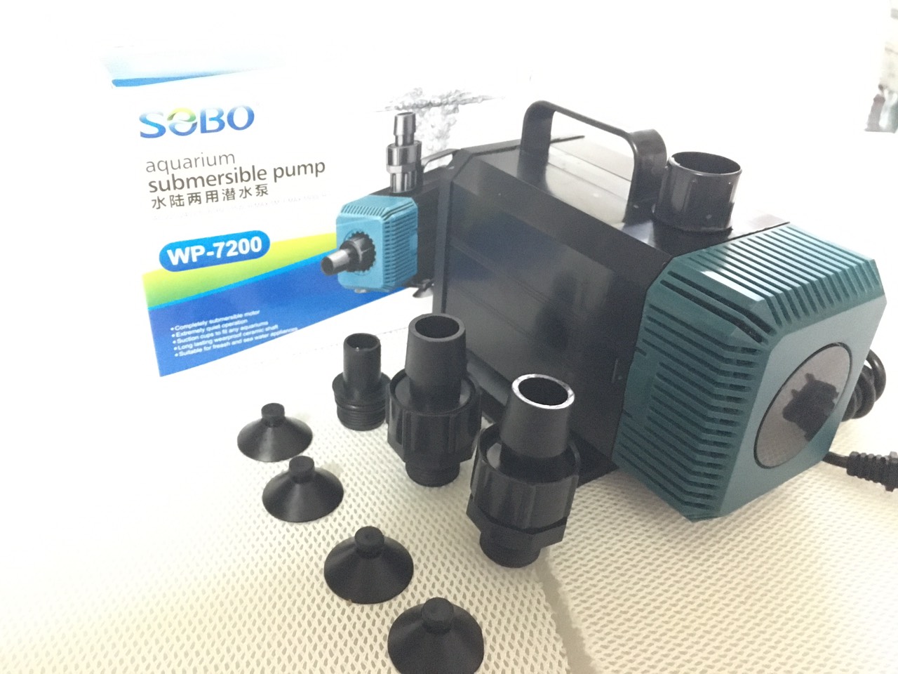 [Hoàn Tiền 10%][HCM] Máy Bơm SOBO WP 7200 dành cho hồ cá cảnh