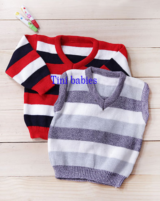 Combo 2 Áo Len Xinh Xắn Cho Bé (Giao màu sắc ngẫu nhiên)