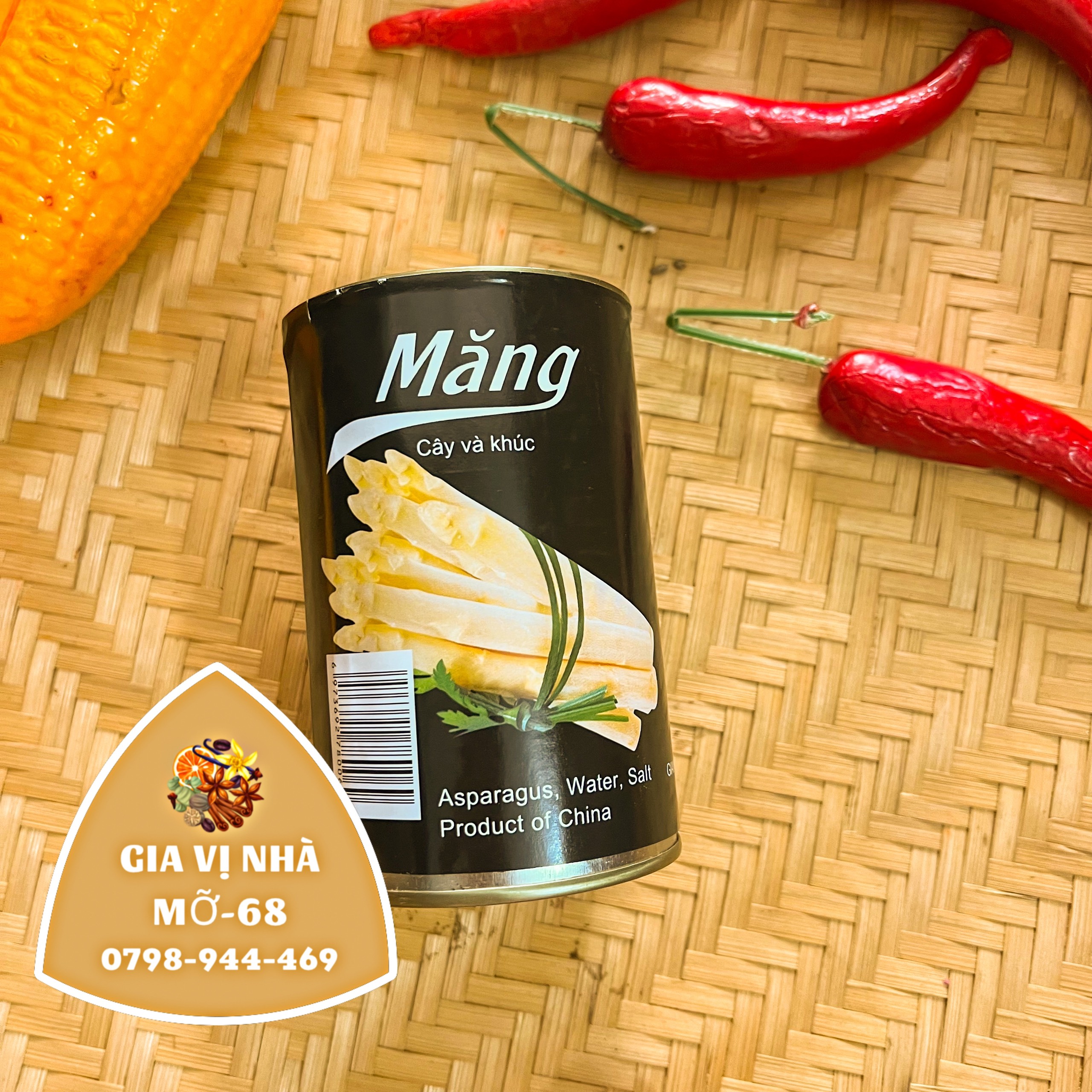 MĂNG TÂY ĐÓNG LON - 430GR