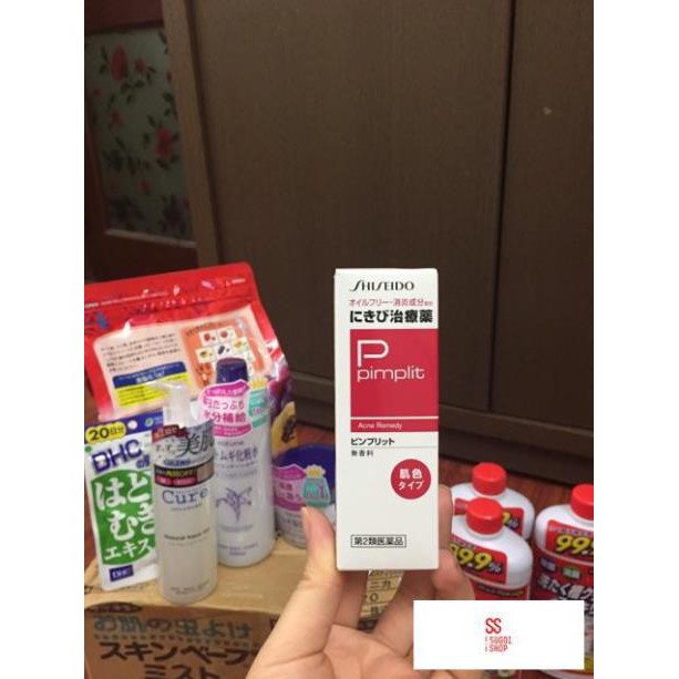 Kem làm giảm mụn Shiseido pimplit Nhật Bản