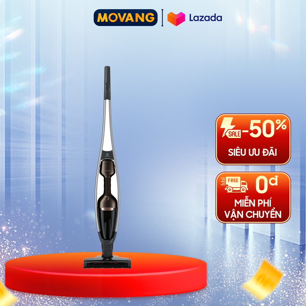 [GIAO TẠI HCM] -  Máy hút bụi Electrolux PQ91-3EM - Công suất hoạt động 37.8W Dung lượng pin 2100 mAh Bộ lọc HEPA E10