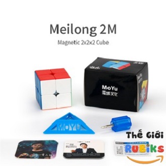 Rubik 2x2 MoYu MeiLong 2M 2 M Có Nam Châm Sẵn