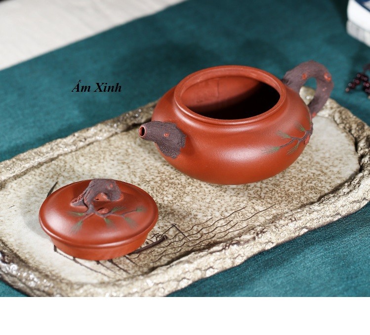 Bộ ấm chén tử sa Nghi Hưng