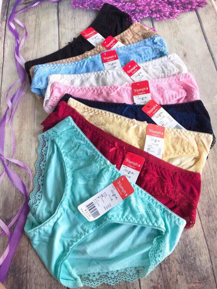 Quần lót nữ cotton phối ren