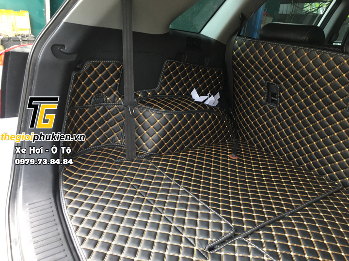 Lót cốp da 6D Kia Sorento 2013-2019 full thành