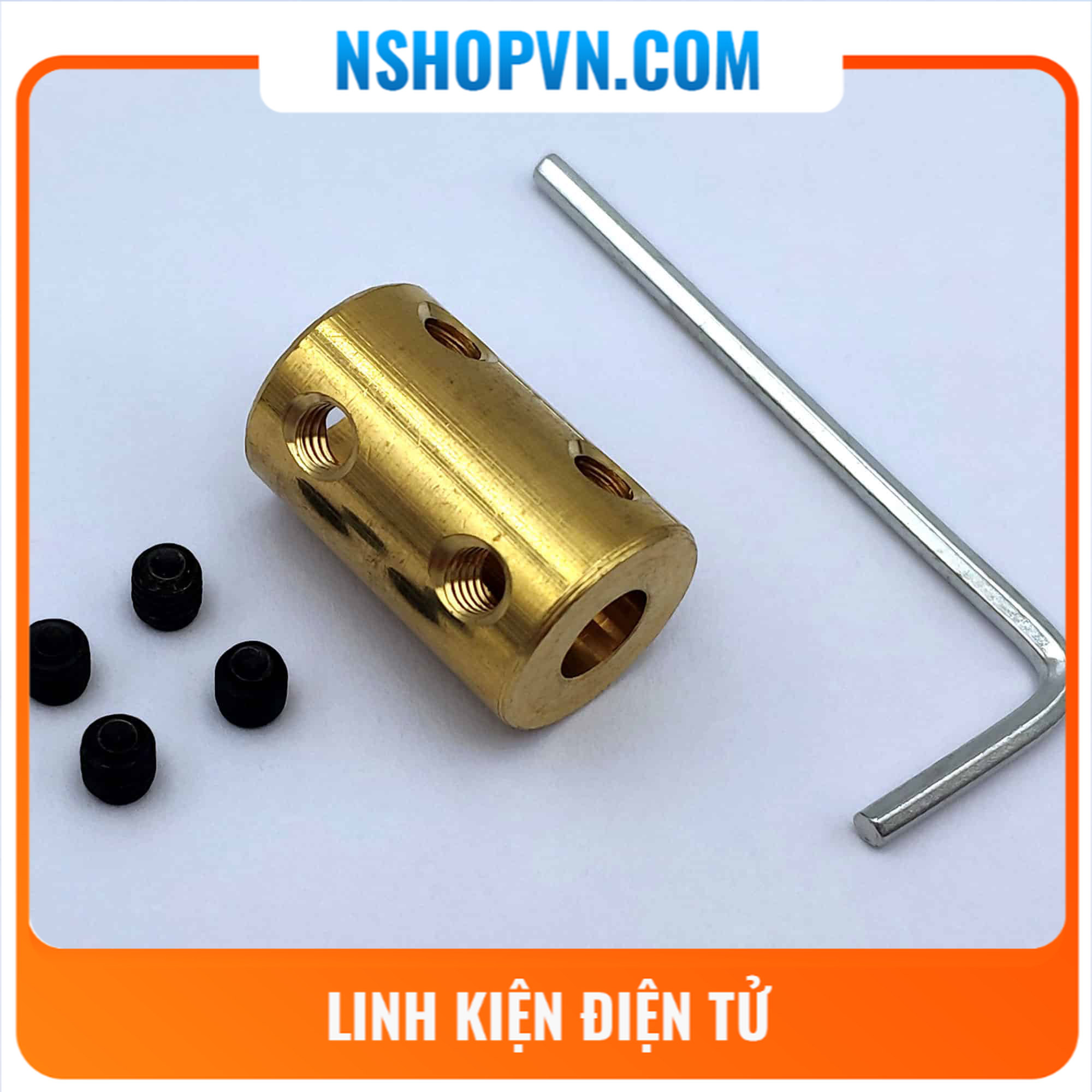 Khớp nối trục 6mm-8mm