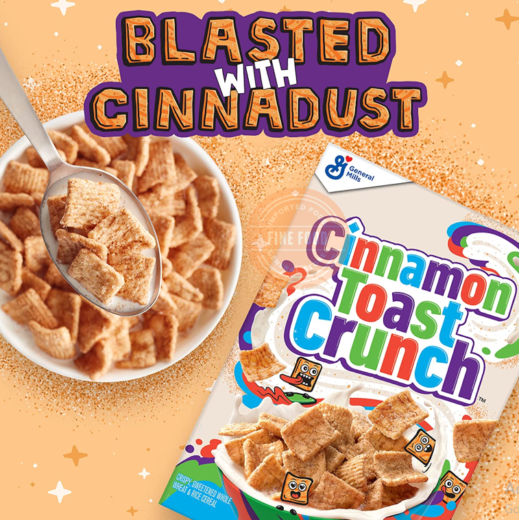 Original Cinnamon Toast Crunch Breakfast Cereal 340g