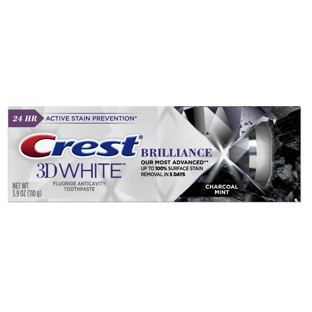 [Đủ Mùi] Kem Đánh Răng Crest 3D White Brillance (110g)