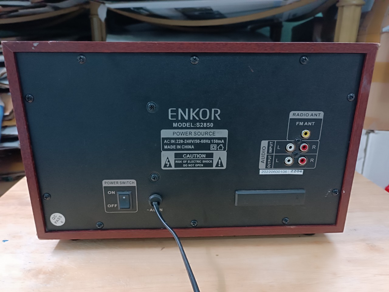 Loa vi tính Bluetooth Enkor S2850 ( LikeNew giá tốt )