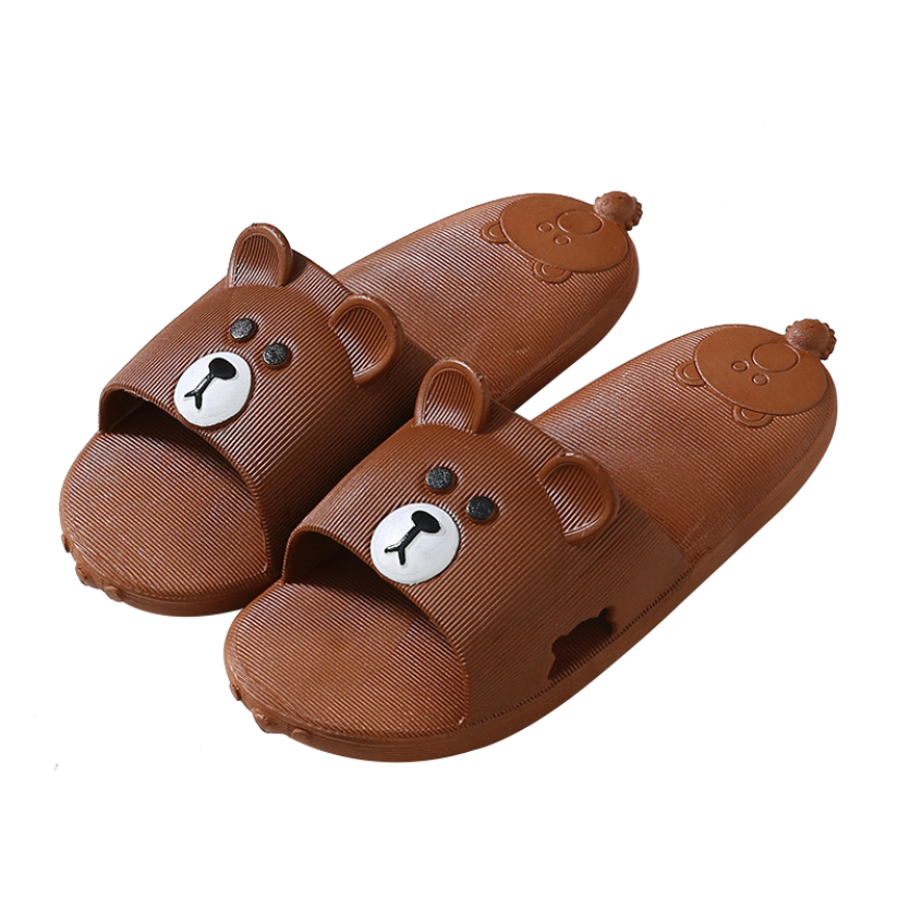 Dép Quai Ngang Nữ Hình Gấu TEDDY Cực Dễ Thương Chống Trơn Chống Trượt giá rẻ