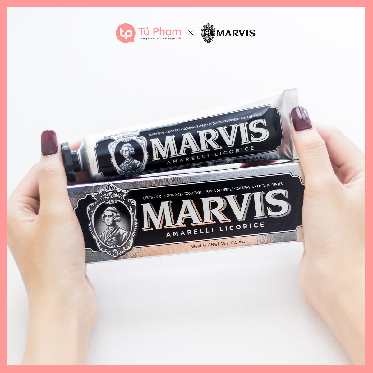 Kem Đánh Răng Marvis Jasmin Mint 85ml Tím