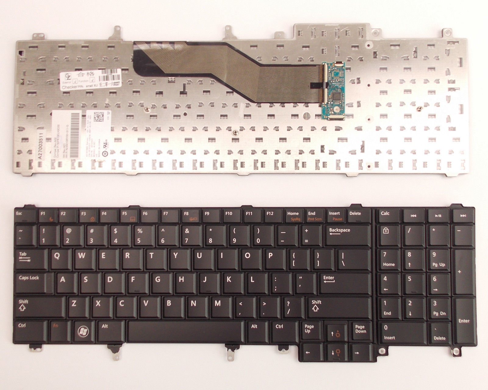 Bàn phím Laptop Dell Latitude E6520| Keyboard Dell Latitude E6520