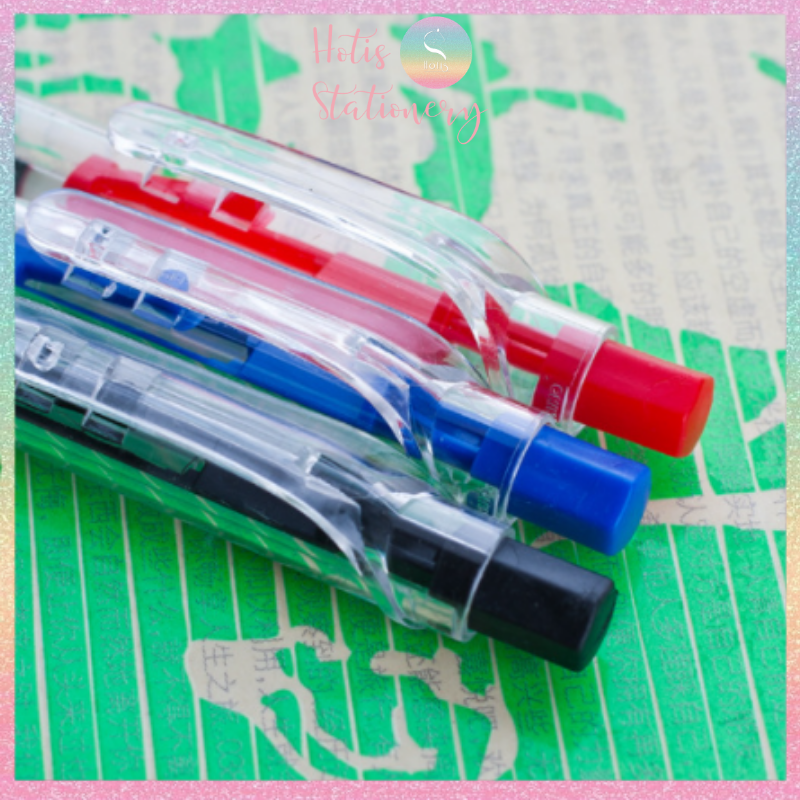 [HOTIS] Bút bi 0.7mm - Xanh/ Đen/ Đỏ (Set 5 cây)