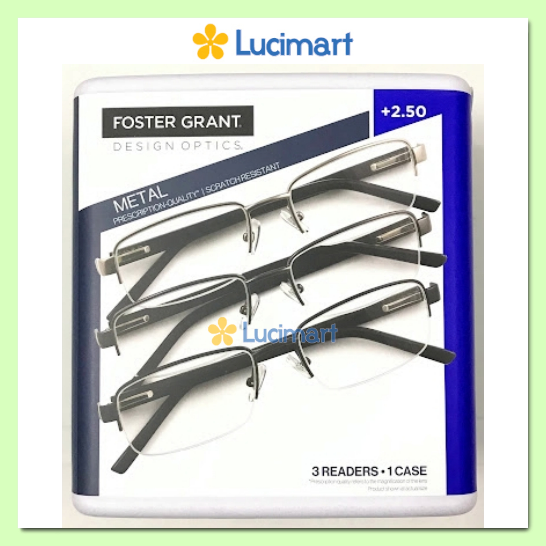 [HCM]Kính lão Nam thương hiệu Foster Grant nhiều màu sắc nhiều độ [Hàng Mỹ]