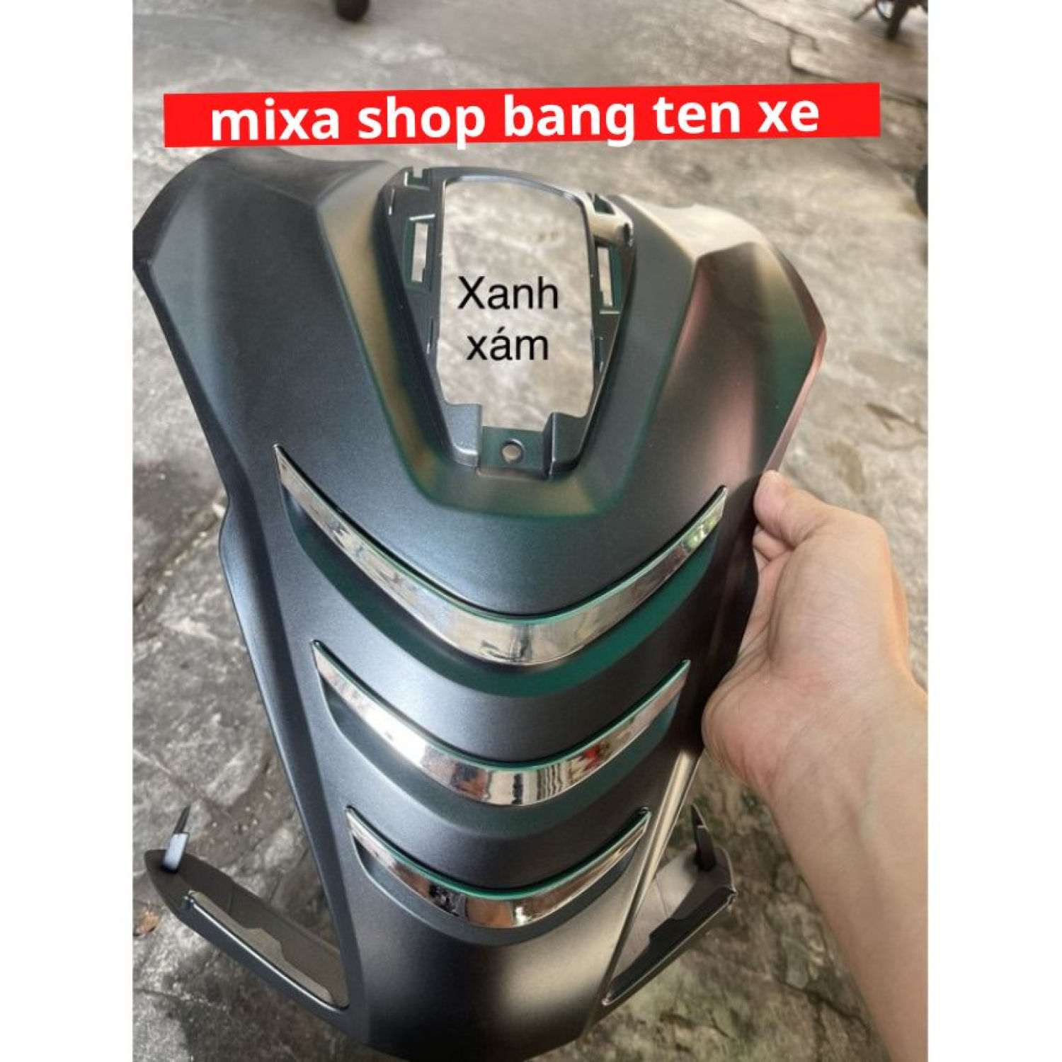 Mặt Nạ VISION 2021-2023 Mẫu 3 Sọc Xi