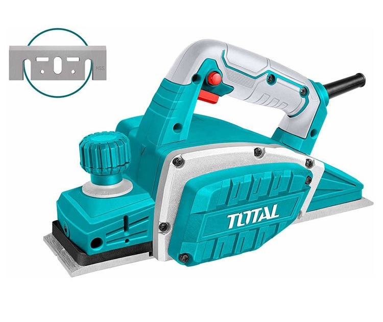 Máy bào gỗ điện cầm tay 750w total tl7508226
