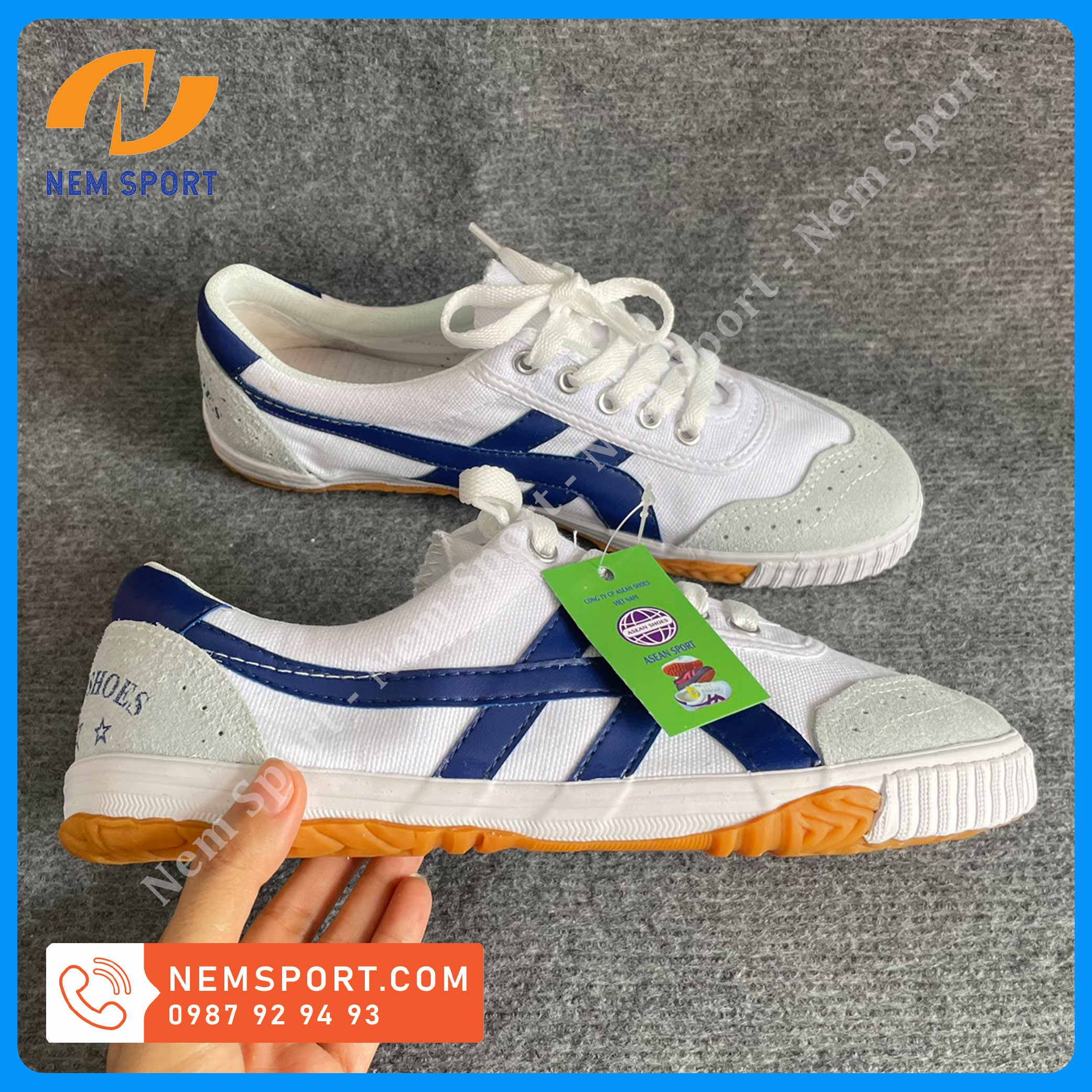 Giày Vải Bata Chạy Bộ Asia - Giày Bata Asia Chính Hãng
