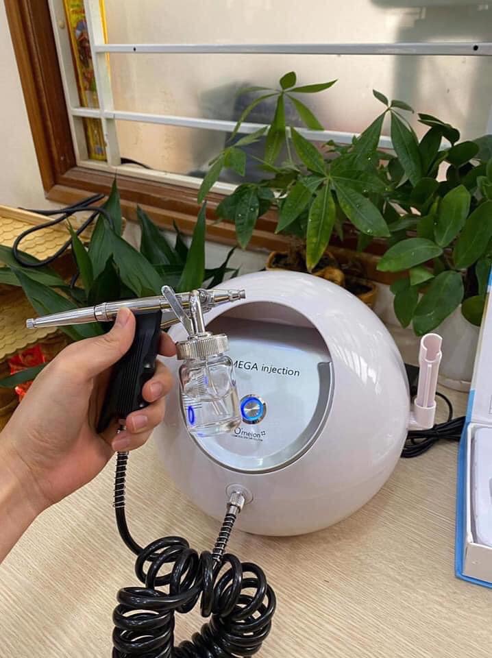 Máy phun oxy Omega | Máy phun oxy jet mini thế hệ mới