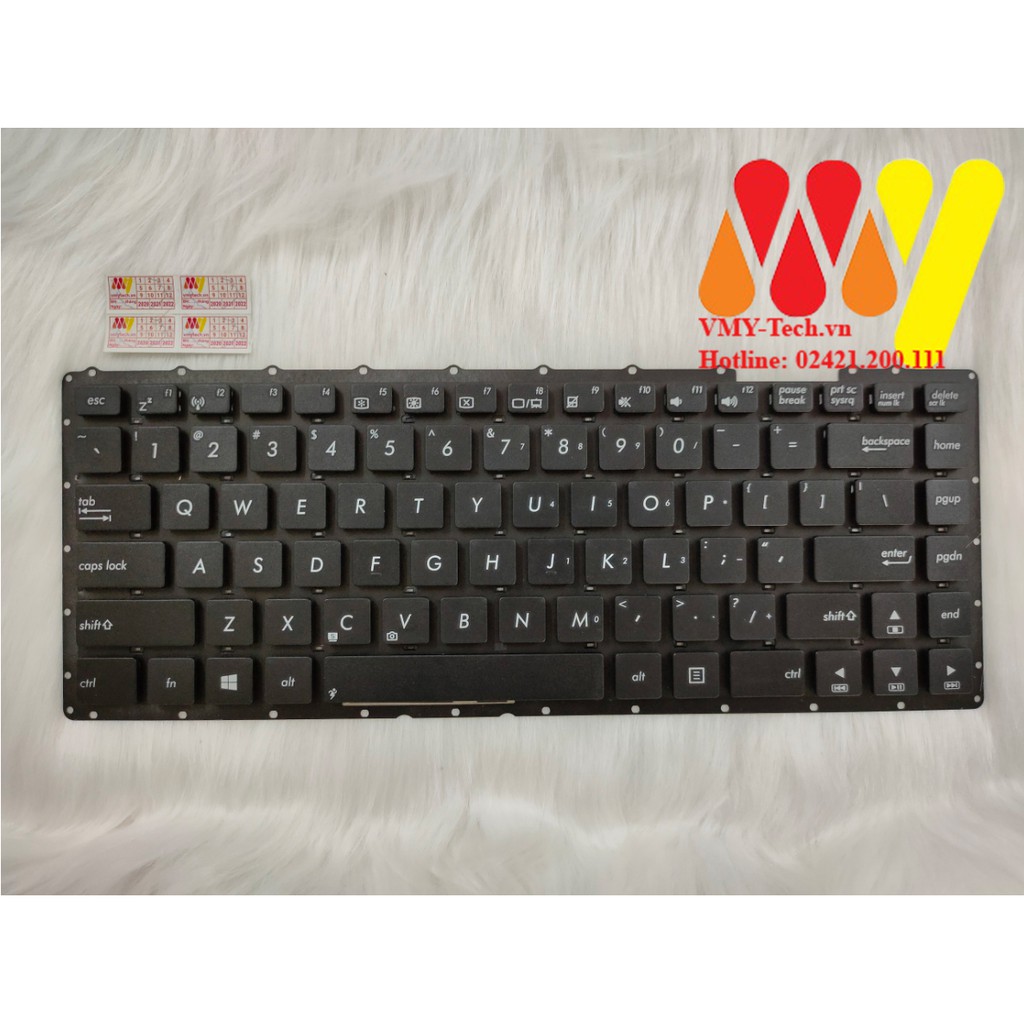Bàn phím laptop asus x454 x454l x454la new