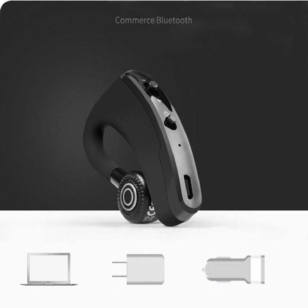 Tai Nghe Bluetooth Không dây V9 / V8   ✔ Điều khiển bằng giọng nói ✔ Chip Bluetooth CSR của Mỹ ✔Tặng kèm cáp sạc ✔ Nút nhét tai nghe