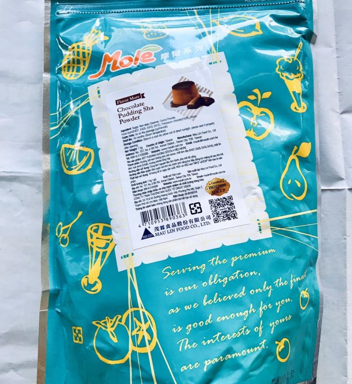 Bột pudding trứng Đài Loan Maulin mole  bịch 1kg