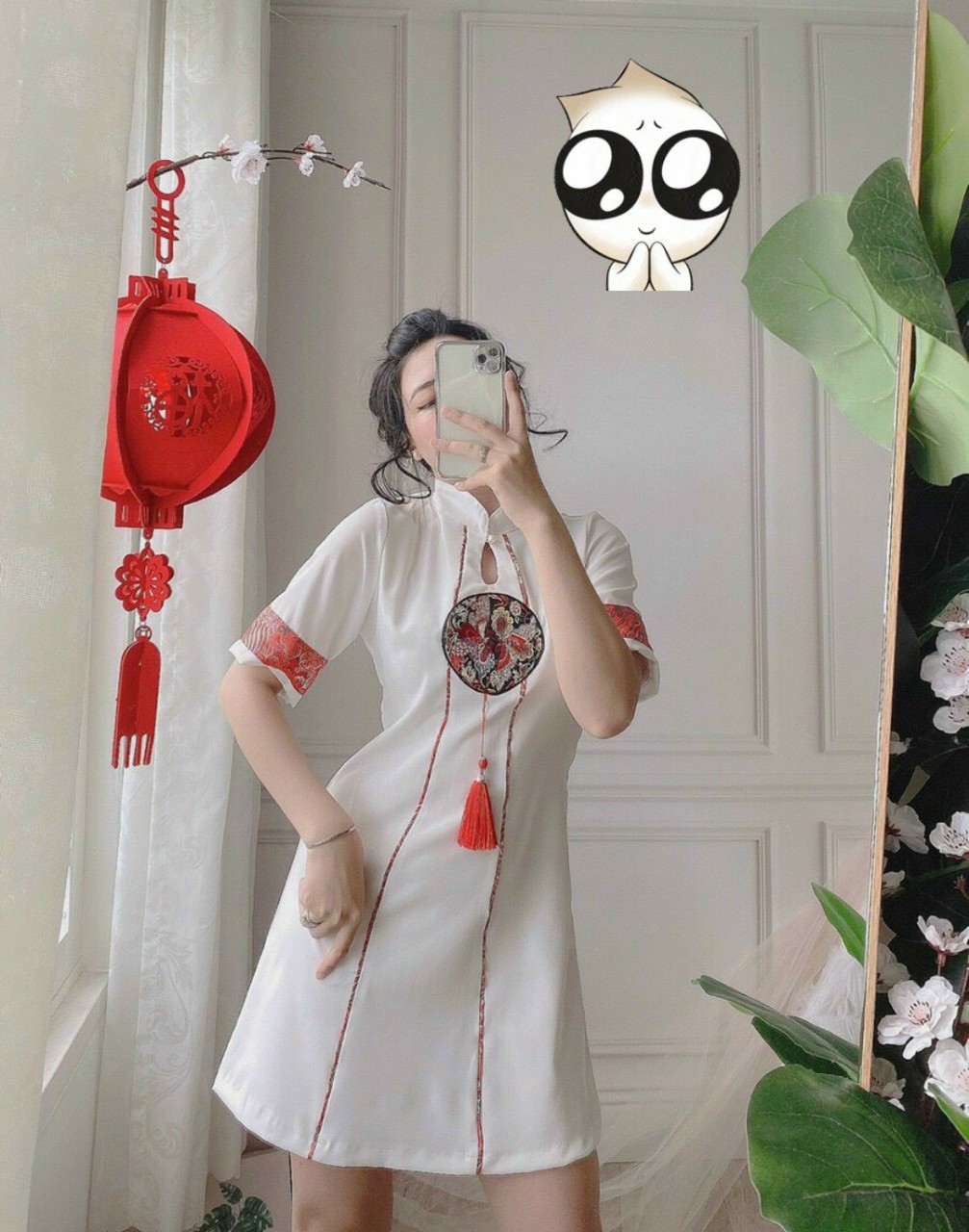 Áo dài cách tân-HC#damnu