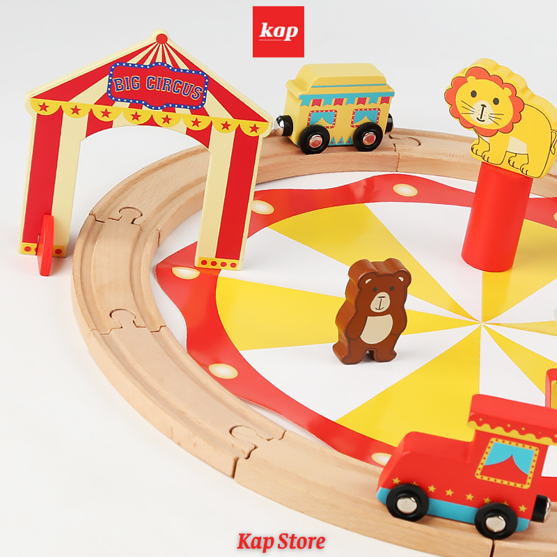 Bộ đường ray xe lửa rạp xiếc - Circus Train Set