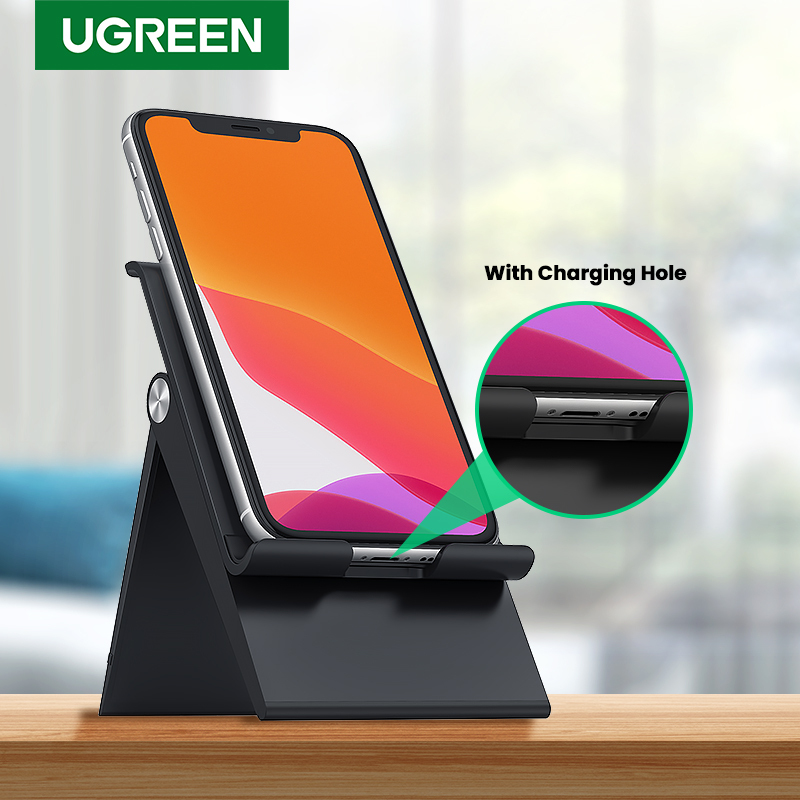 UGREEN Phone Stand Holder Desk Cell Phone Dock Stand for Huawei OPPO VIVO Realme Adjustable Foldable Mobile Phone Holder Stand