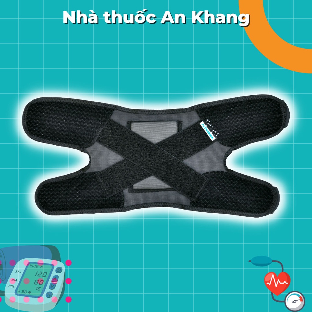 Đai cố định đầu gối Thin PF Cross Belts Bonbone cố định phục hồi gối, khớp gối