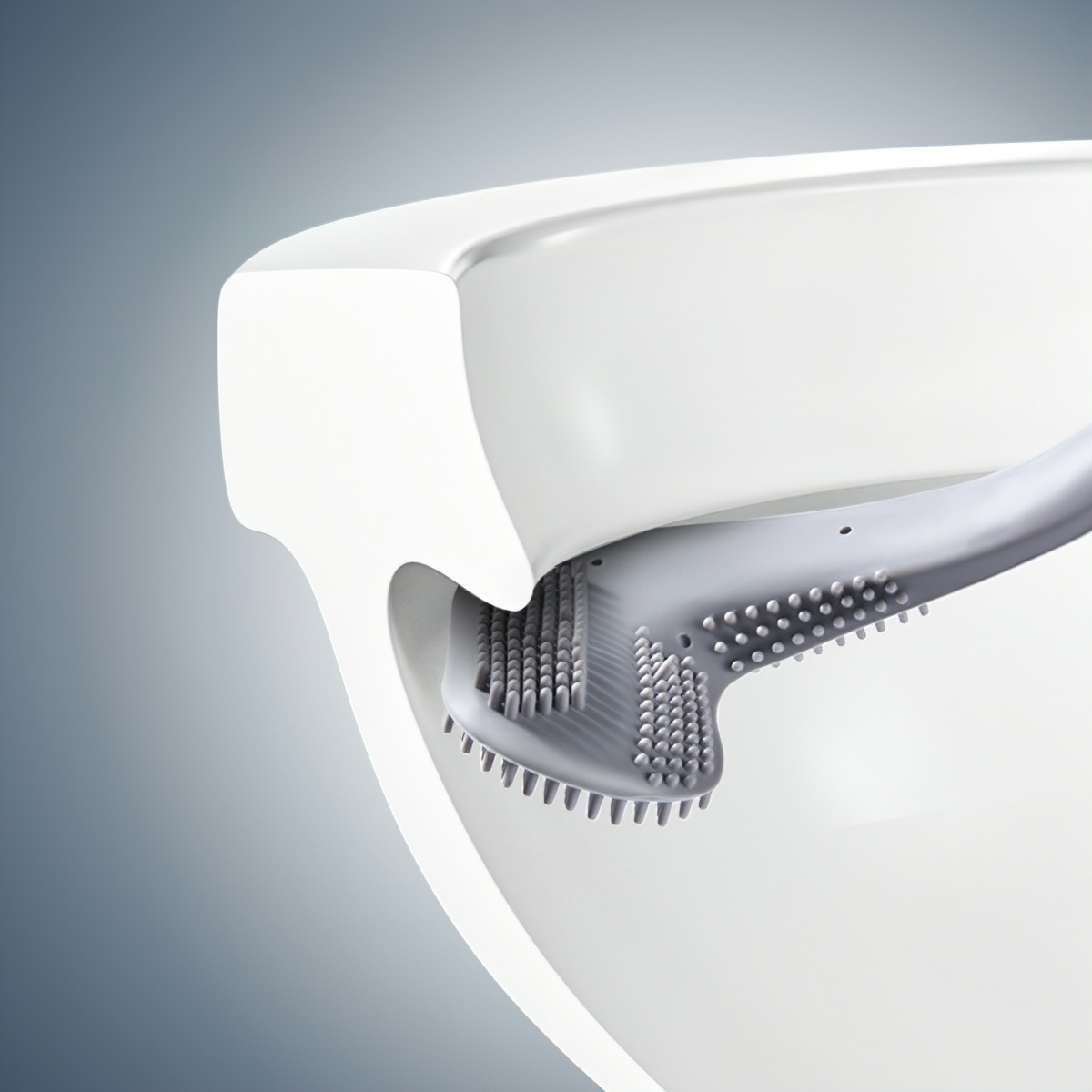 Toilet Brush, Silicone Toilet Brush