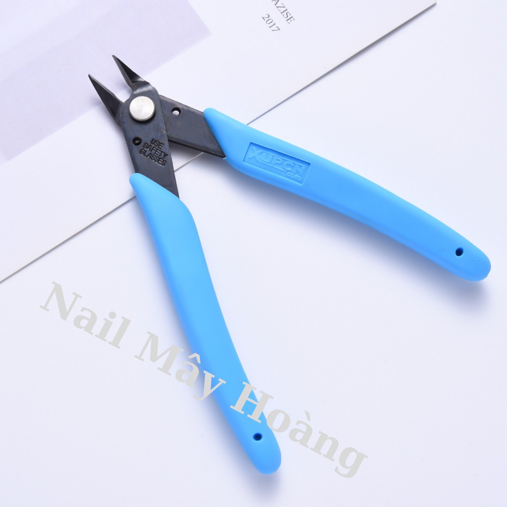 kìm phá đá nail, kìm cắt phụ kiện đá, xích