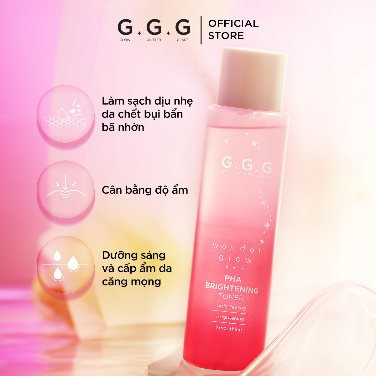 Wonder Glow PHA Brightening Toner 150ml