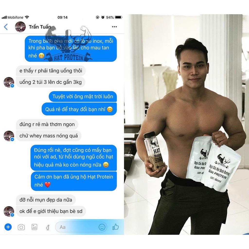 HẠT PROTEIN - SỮA TĂNG CÂN TĂNG CƠ