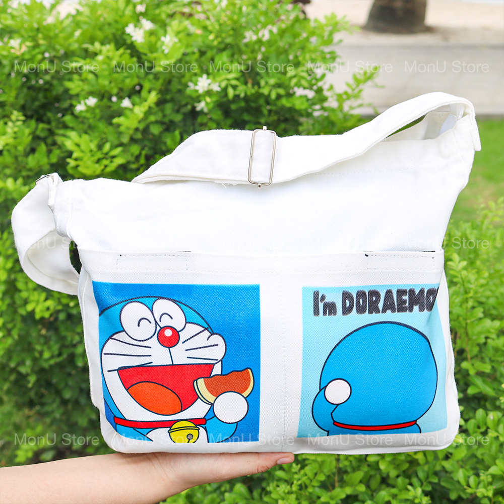 Túi tote DORAEMON DOREMON 2 túi con dễ thương cute MON0127