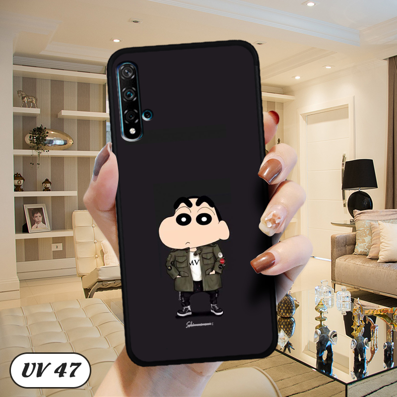 Ốp điện thoại huawei nova 5t - lưng nhám viền dẻo