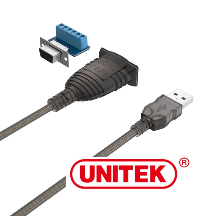 Cáp chuyển đổi USB to Serial RS422/RS485 Cable Unitek Y-1081 Y-1082