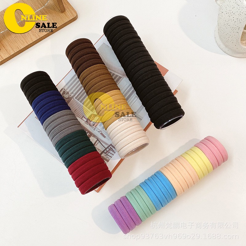 Combo 20 Dây thun cột tóc phong cách Hàn Quốc DBT20